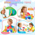 Minoskia 100pcs 3 4 5 6 4-8 Magnetic Blocks, Gifts for Year Old, Magnet Building Blocks for Toddlers, Preschool STEM