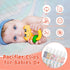 6 Pack 6PS21 babygoal Floral Pacifier Clips, Binky Paci Holder Clips Leashes Fits for Most Baby Pacifiers and Binkies