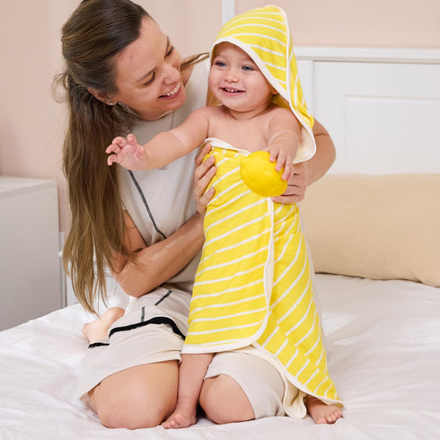 2 Pack 29x 29) Baby Hooded Towel,Viscose for Bamboo Baby Bath Towels Soft for Newborn, Baby Girls Shower Gifts, Bath