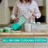 VODAMION 24H+ Portable Breast Milk Cooler Bottle Cooling, Stainless Steel Insulated Breastmilk Storage for Work
