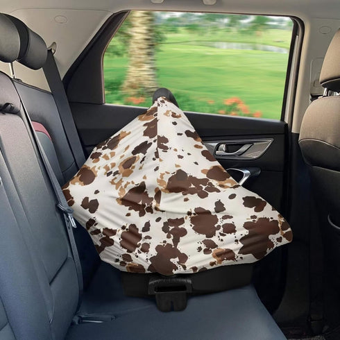 Youngerbaby Cow Nursing Cover for Newborns Breastfeeding Cover Scarf Baby Car Seat Covers Infant Stroller Cover Carseat