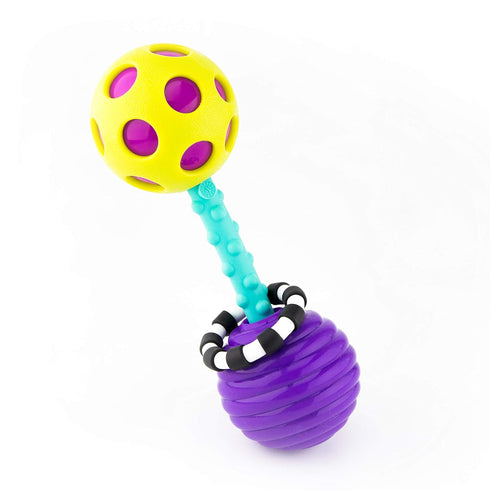 Set 0+ 5 Set Sassy Infant Gift Months - Piece with Different Rattles and Teethers