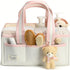 PeraBella Baby Diaper Caddy Organizer, Baby Basket Shower Gift Caddy, Portable Felt