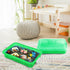 15Inch Portable Sensory Bin Play Tray with Lid, Fill with Water, Sand, Beads and More (Green) by Madzee