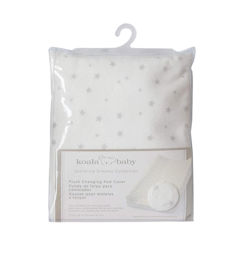 Koala Baby Set Sparkling Dreams Crib Bedding and Accessories (Changing pad Cover)