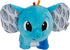 Lamaze Puffaboo Elephant Baby Toy, Soft Squeaky Elephant with Crinkly Ears for Sensory Play