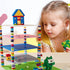 1000 Pieces Classic Building Bricks, 3 Stackable Base Plates 6.3" x 6.3" in Blue, Gray, and Green, Compatible with