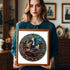 300 13.4 13.3 Dragon Library Puzzles Adults Gifts for Men Women Wooden Pieces x