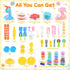 5-in-1 Sets 3+ Set 24 Set Color Dough for Kids Ages DIY Food Maker Toys with Dough, Arts and Crafts Kit for Pretend