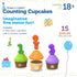 Learning Resources Counting Birthday Cupcakes – Educational Toys for Toddlers – Montessori Food Toys for Ages 18+ months