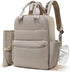 MOMINSIDE Diaper Bag Backpack Large Baby Diaper Bag With 15 Pockets,Patchwork Baby
