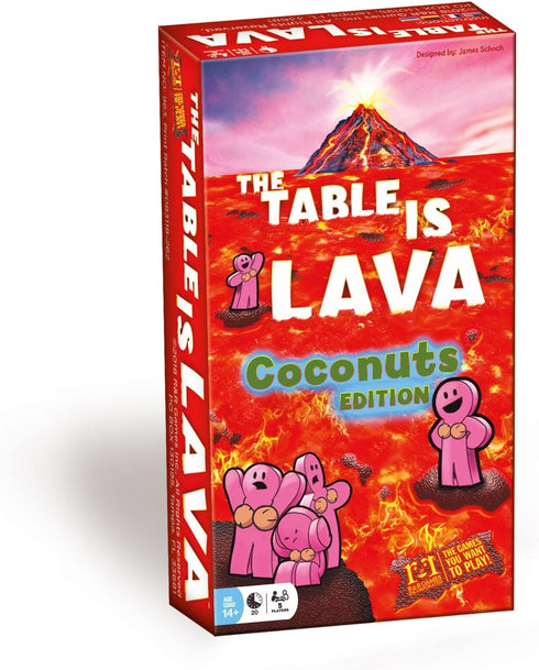 The Table is Lava - Coconuts Edition, Expansion Set by R&R Games