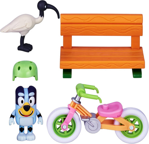 Bluey Bicycle Vehicle and 2.5-3" Figure Pack