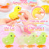 Tagitary Easter Plush Bunny and Jumping Chick Wind Up Toys Plush Rabbit and Chicken Toy for Kids Toddlers Easter Egg