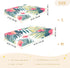 Bseiialft 52 28 Tropical Flowers Palm Leaves Crib Sheets for Boys Girls Soft and Breathable Cotton Baby Sheets