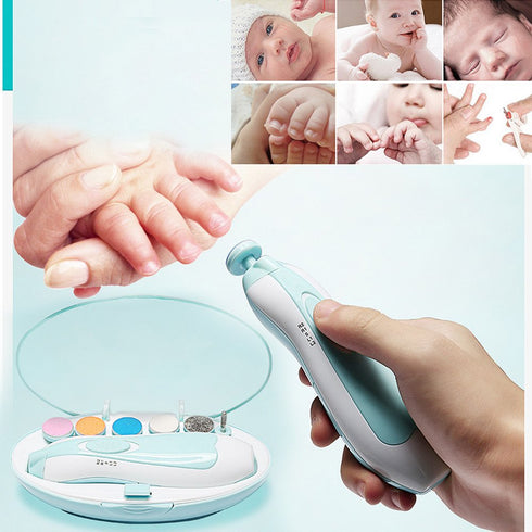 Honhui Trimmer Baby Nail File, Safe Electric Product Nail Nail Clippers for Newborn