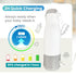 12 oz. Portable Milk Warmer for Travel, Bottle Warmer for Breastmilk and Formula, Milk Warmer On-The-Go, Large Capacity