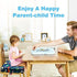 2 Taeku Booster Seat for Dining Table, Portable Kids Toddler Booster Chair Increasing Cushion Cartoon Seat Pad