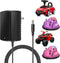 6V Battery Charger for Kids Ride On Car Toys, Wrangler SUV Dynacraft, Kid Trax Toddler Quad, Kidzoon Bumper