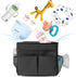 CapacityBlack-12L Miracle Maby Stroller Organizer Bag for Mom, Baby Trolley Bag - Compatible with Any Stroller