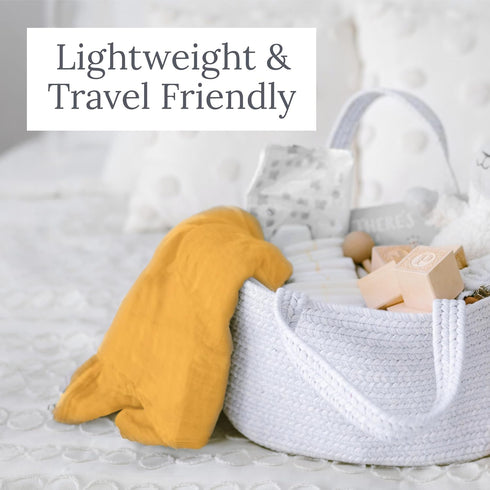 Natemia Fitted Pack and Play Sheet, 100% Organic Cotton for Standard Size Playard, Ultra Soft Jersey Knit