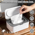 LSCSJUNS 2Pack Wipes Box Dispenser Baby Wipe Container Wipe Dispenser For Bathroom Sealing Design Keeps Fresh Easy Open