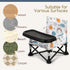 6-36 Toddler Booster Seat for Kitchen Chair & Travel - Portable Foldable with Removable Tray, Baby Camping Chair Months