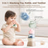 1-39 2 6-12 1 6 Set evoceler Stacking Toys for Toddlers Stacking Blocks with Rattles & Teethers, Soft Balance Learning