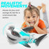 puzgic 3 4 5 6 7 8 Shark Toy Interactive Crawling Shark Toys with Music and Lights for Kids, Auto-Direction Change