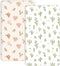 Crib Sheets for Boys and Girls, 2 Pack Fitted Baby Sheets for