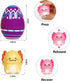 24 Pack Squishy Toys Prefilled in Easter Eggs for Kids - Axolotl Stress Relief Fidget Toys, Easter Basket Stuffers