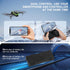 CQDAKET 2 33-Min Drone with Camera for Adults, Batteries Flight, Optical Flow Positioning, One-Touch Takeoff/Landing