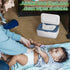 Baby Wipes Dispenser, Wipes Case Holder Keeps Wipes Fresh, Non-Slip Easy Open & Close (Blue)