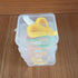 Saccgt Portable Baby Infant Teether for Case ansparent Holder Pacifier Chain Storage Box Newborn Outdoor avel Clear