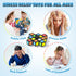 Mini-13 2x2x2 Cube-4 1 Magnetic Fidget Spinner Blocks, Glow Magnet Cube & Transformable Fidget Spinner & Infinity Cube