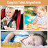 Baby TV Remote Control Toy with Cute Crab Soft Silicone Cover, Educational Musical Toy for 6m+ Toddlers