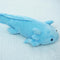 Axolotl Plush Toy, Soft Salamander Stuffed Animal Gift for Kids and Adults - 31 Inch, Blue