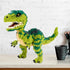 CSNRHG 6+ 1457 Dinosaur Tyrannosaurus Rex Building Blocks Velociraptor Model Decor Micro Mini Blocks Toy Birthday