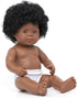 Miniland 15'' African-American Girl Anatomically Correct Baby Doll
