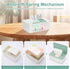 BEIZMHBO 6PCS Set, 2 2 2 Diaper Wipes Dispenser Refillable Baby Wipe Containers with Travel Wet Wipe Pouch & Spring