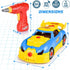 Liberty Imports Take Apart Racing Car Toys, 30 Piece Construction Set with Electric Drill, Engine Sounds & Lights