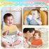 Adjustable Waterproof Silicone Baby Bibs - Soft Feeding Supplies for Kids