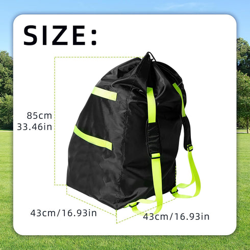 Flylin Backpack 85x43x43cm) Car Seat Travel Bag for Airplane,Double Waterproof Oxford Gate Check Bags for Most Infant