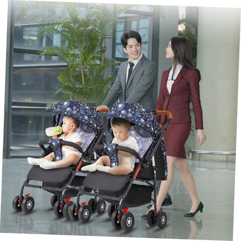 2pcs Stroller Connector, Stroller Wagon Outdoor Pram Connector, Dual Stroller Pram Connector for Twin Toddler Component