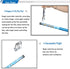 Fun Fly Stick Electric Static Wand Science Kit - Education Toys Magic Levitation Wand with 10 Flying Shapes