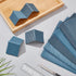 12 Sheets 30*20CM Grey Miniature Roof Shingles - 6 Styles Model Tiles for DIY Building Model Roof Tiles
