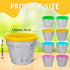 28 16 12 Meanplan Pcs Spring Crafts Spring DIY Flower Pots Paint Your Own Ornament Kit DIY Craft Pot Colorful Markers