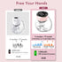 3 9 24 mm 2 NaNaLazy Wearable Breast Pump Hands Free of Longer Battery Life & LED Display, Portable Electric Breast