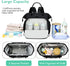 14 3 LORADI Large Diaper Bag Tote, Pockets Stylish Baby Bag with Stroller Clips and Insulated Pockets, Baby Shower