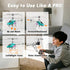 2.4GHz 8+ XIKOTEC Remote Control Helicopter, RC Helicopter Toy for Kids, RC Plane with LED Lights, RC Flying Toy, Easy